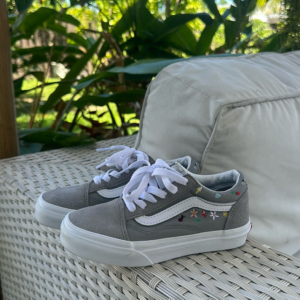 Brand New Kids’ Old Skool Vans - Garden Party